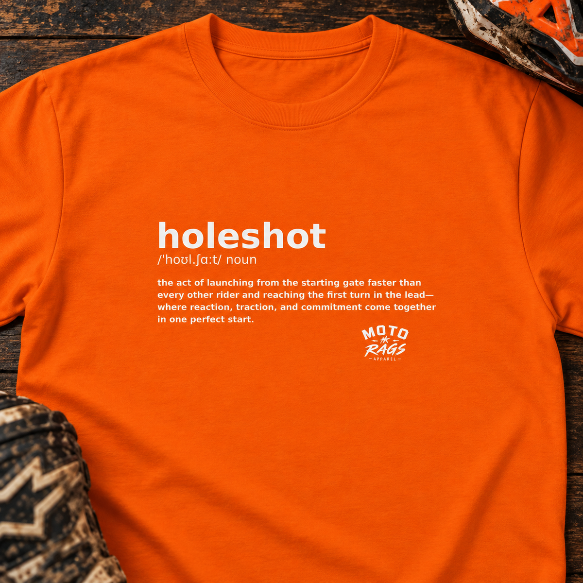 Defined: Holeshot - Men's T-shirt