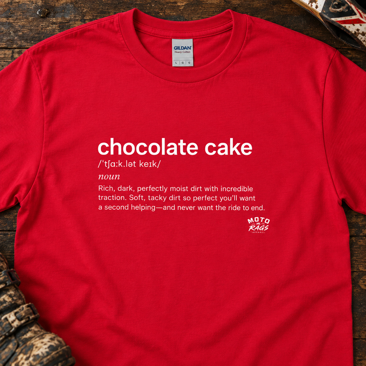 Defined: Chocolate Cake - Men's T-shirt