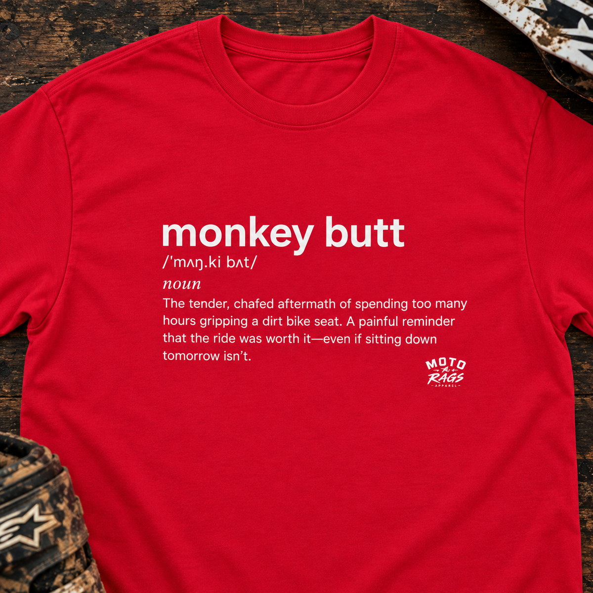 Defined: Monkey Butt - Men's T-shirt