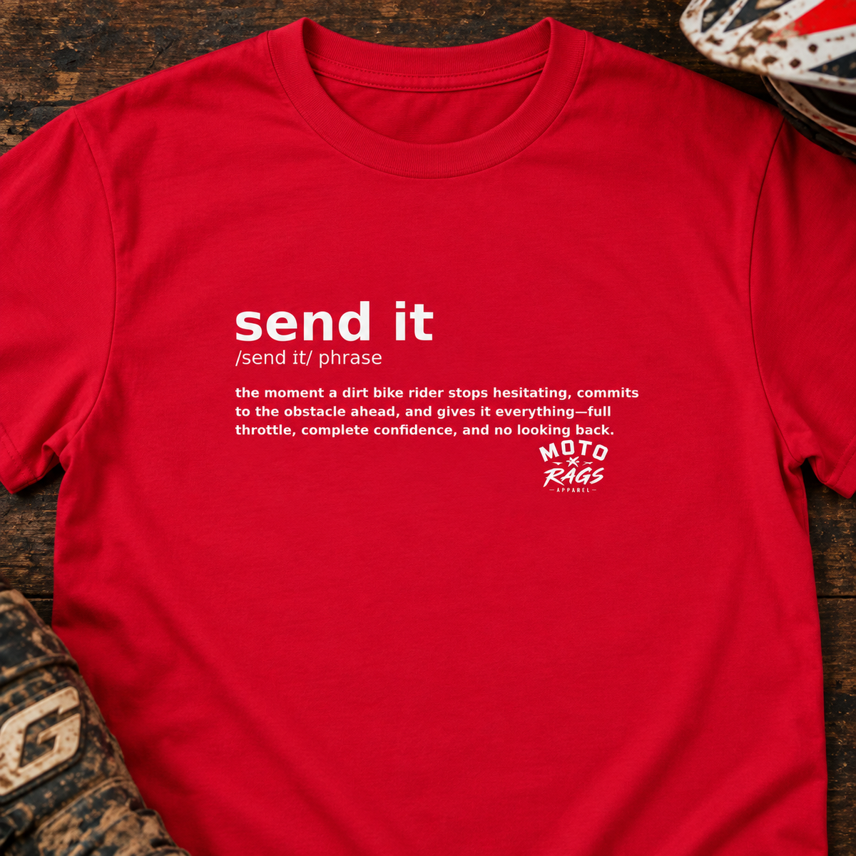 Defined: Send It - Men's T-shirt