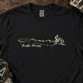 Throttle Therapy on the Track - Men's T-shirt