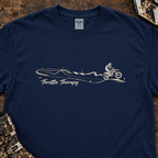 Throttle Therapy on the Track - Men's T-shirt