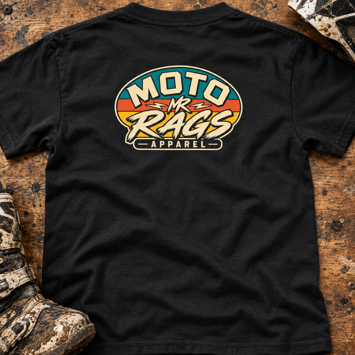 Moto Rags Retro Rally - Kid's T-shirt
