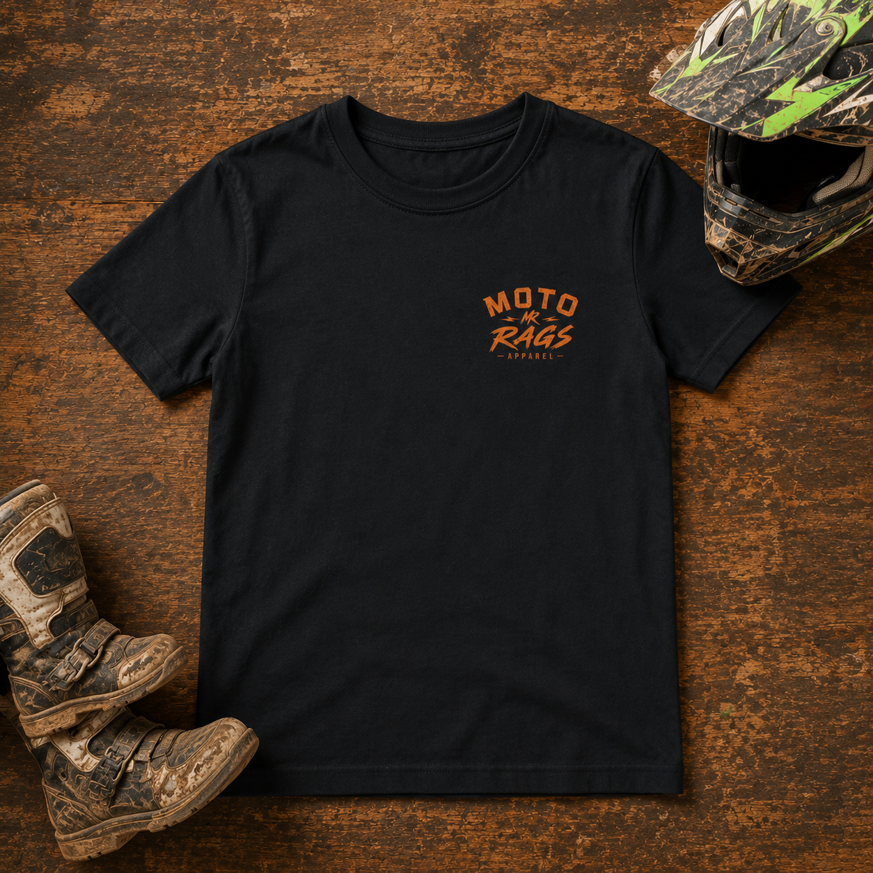Ride Crash Repeat Kids Tee