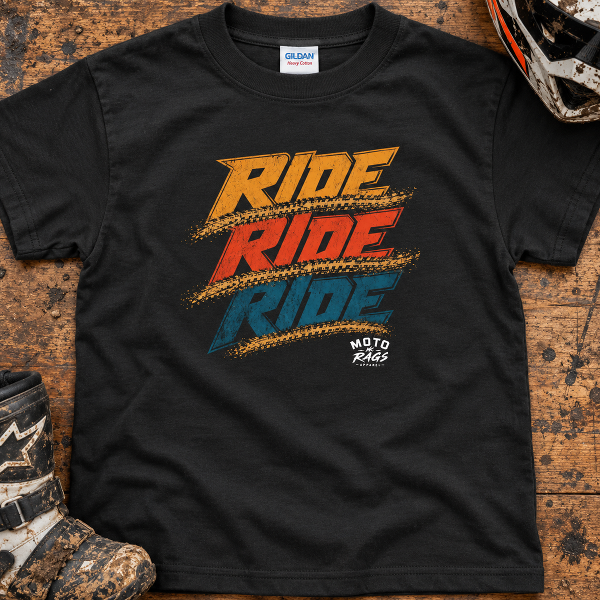 Ride Ride Ride - Kids T-shirt