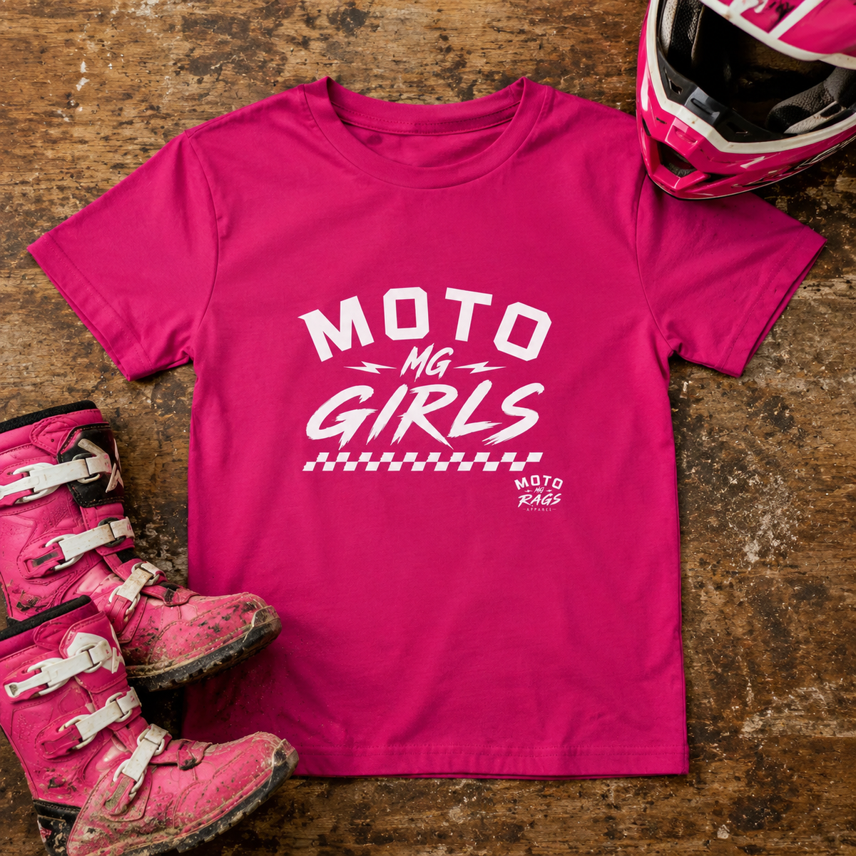 Moto Girls Tee - Kids T-shirt