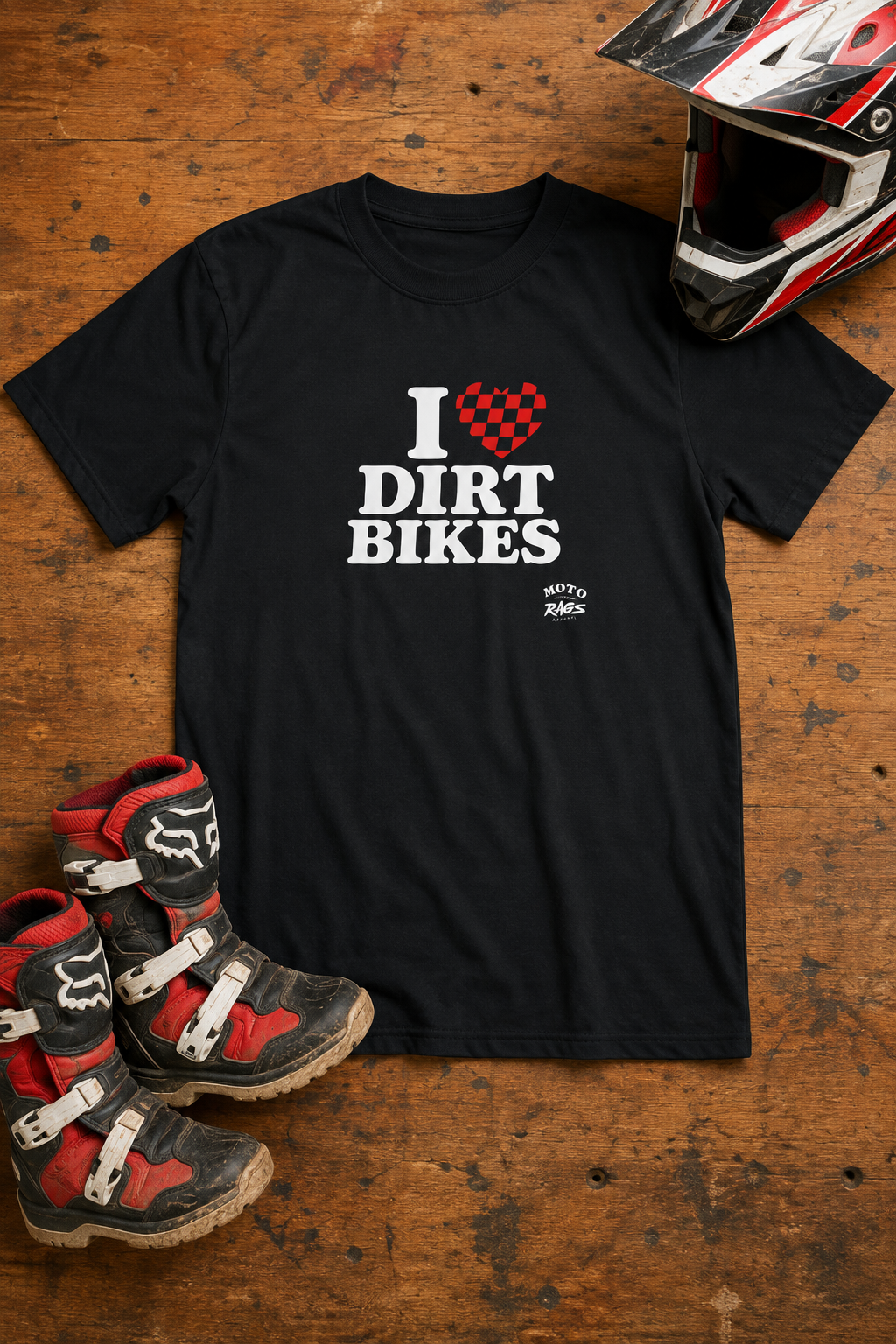 I ♥ Dirt Bikes - Kids T-shirt