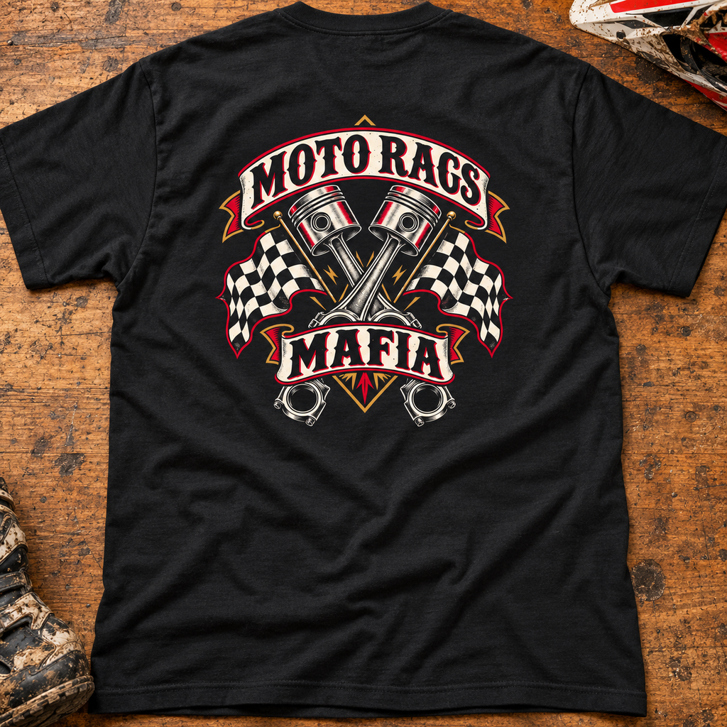 Moto Rags Mafia - Men's Tall T-shirt