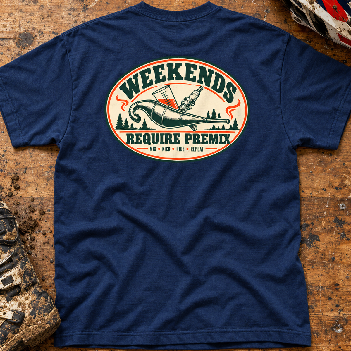 Weekends Require Premix - Men's Tall T-shirt