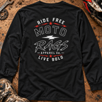 Ride Free Live Bold - Adult Long Sleeve T-shirt