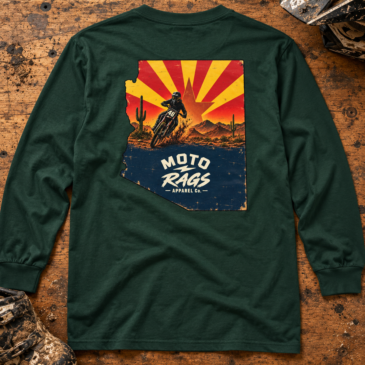 State 48 (Arizona) - Adult Long Sleeve T-shirt