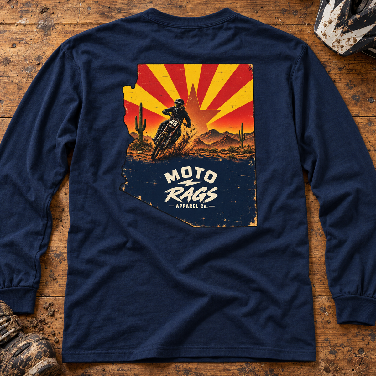 State 48 (Arizona) - Adult Long Sleeve T-shirt