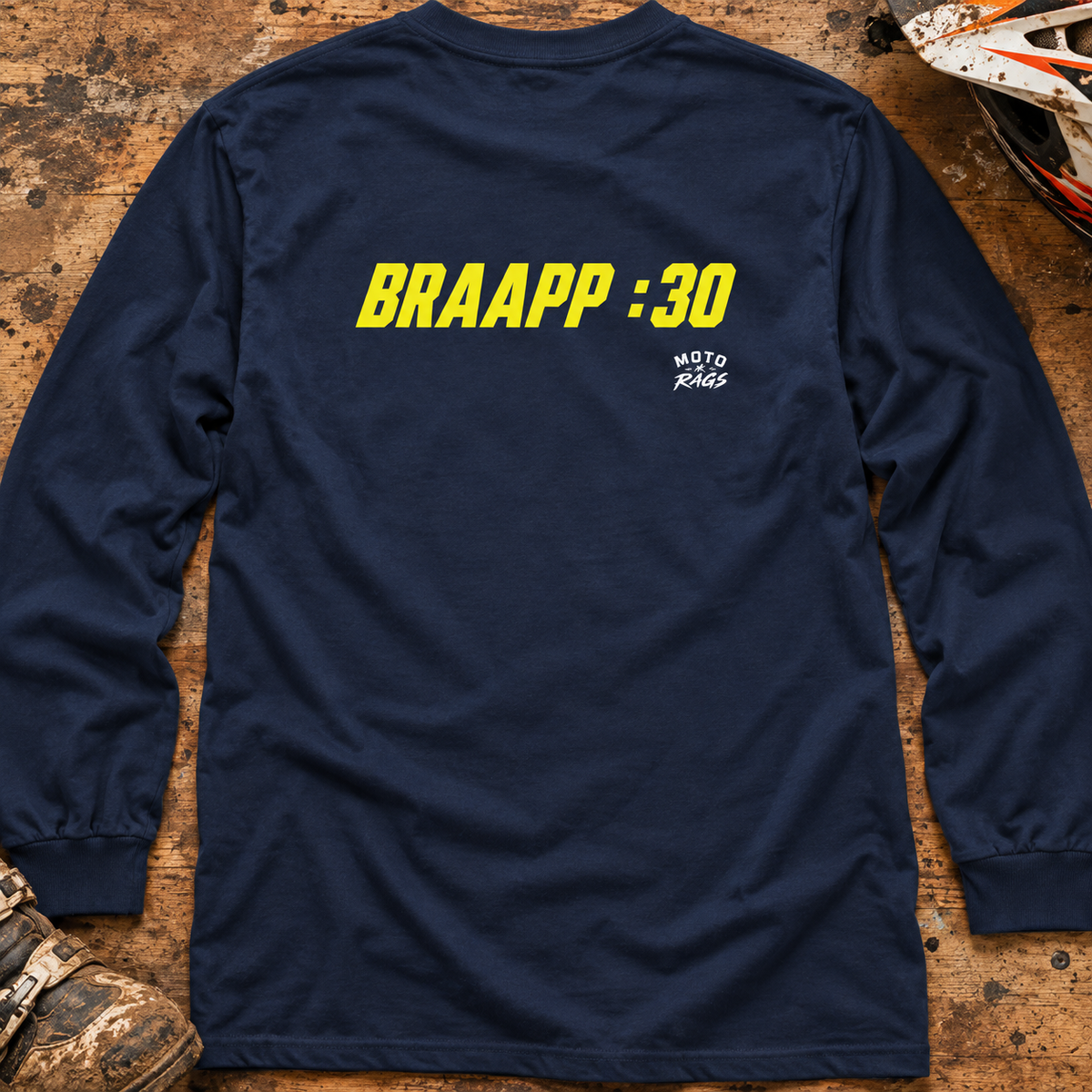 Braapp :30 - Adult Long Sleeve T-shirt