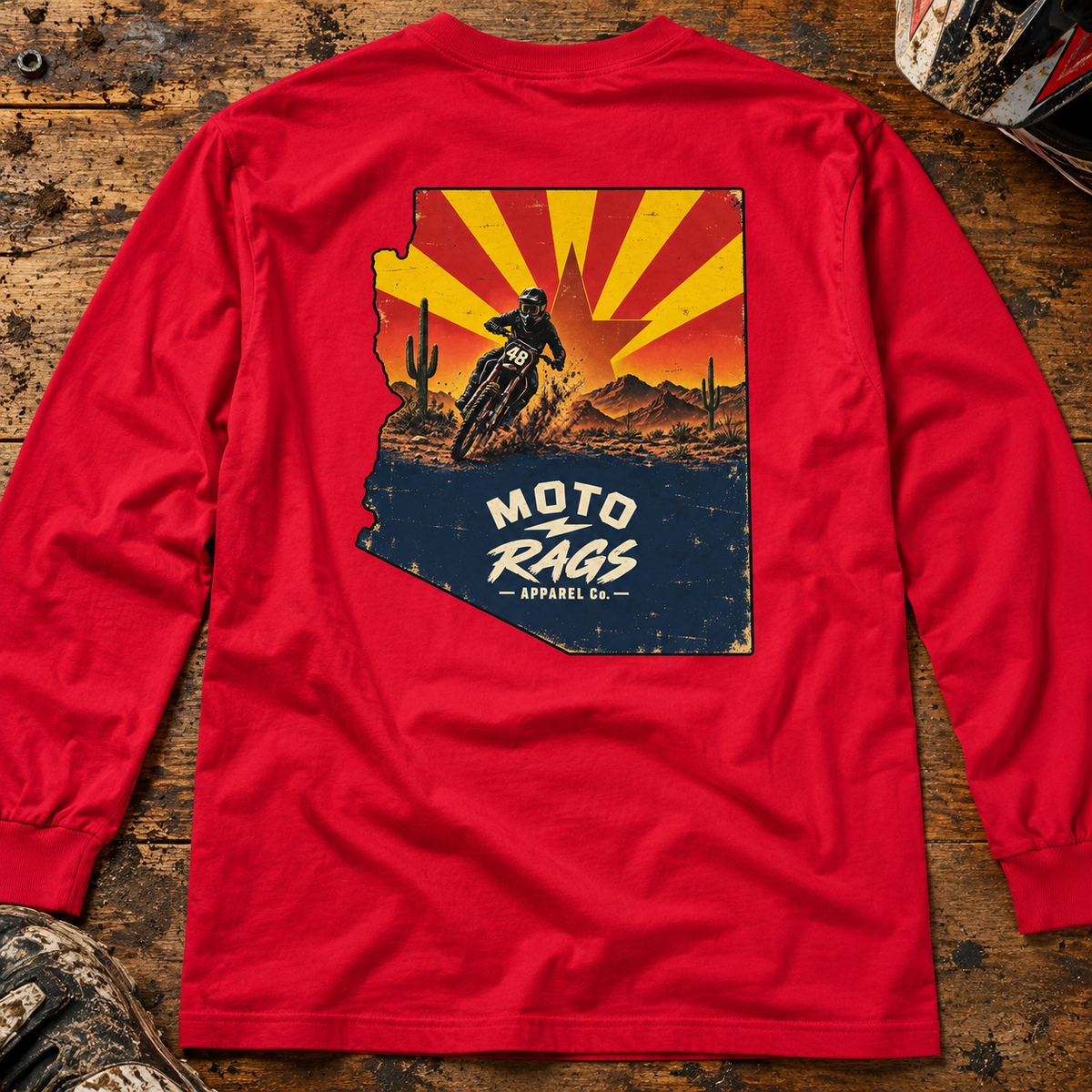 State 48 (Arizona) - Adult Long Sleeve T-shirt