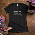 Chocolate Cake - Women's T-shirt