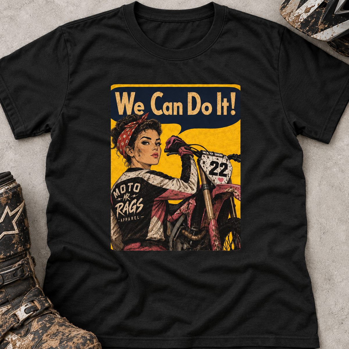 Dirt Bike Rosie - Women's T-shirt