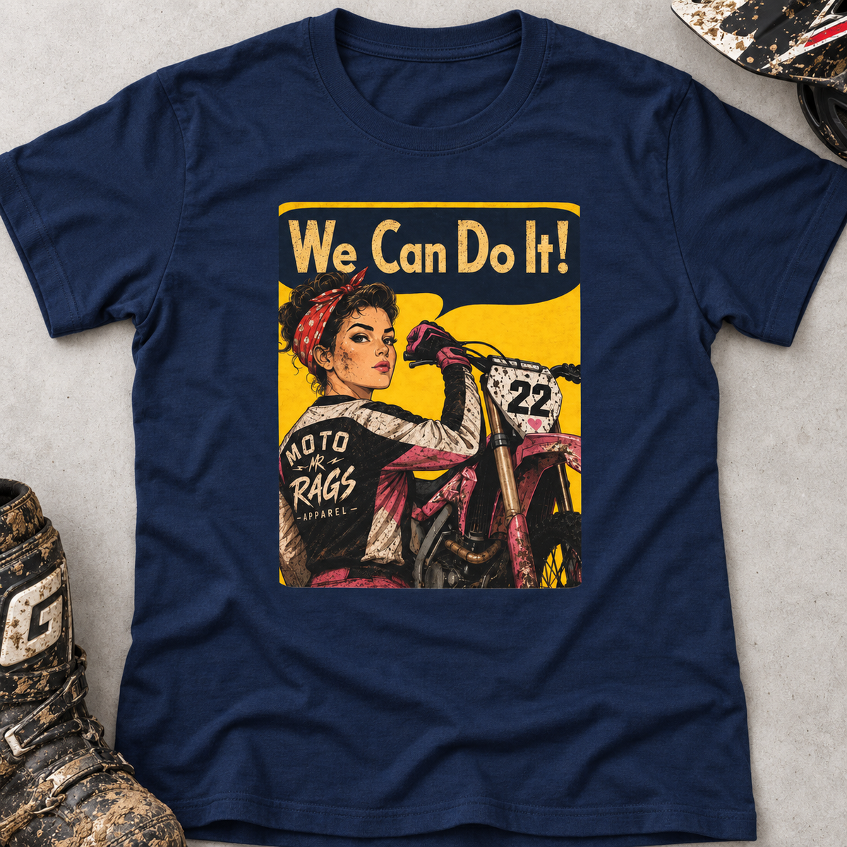 Dirt Bike Rosie - Women's T-shirt