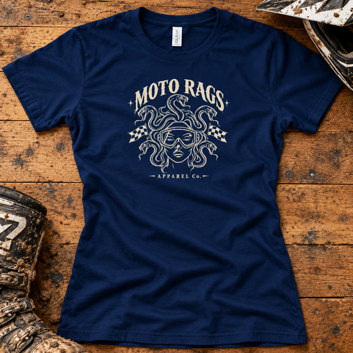 Medusa Moto Club - Women's T-shirt