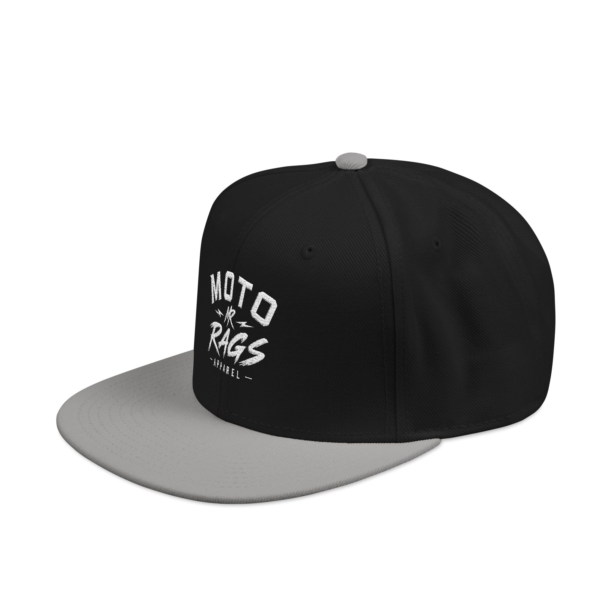 The OG Moto Rags Snapback Flat Bill Hat