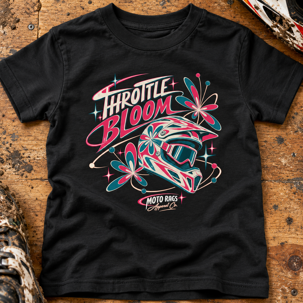 Throttle Bloom - Toddlers T-shirt