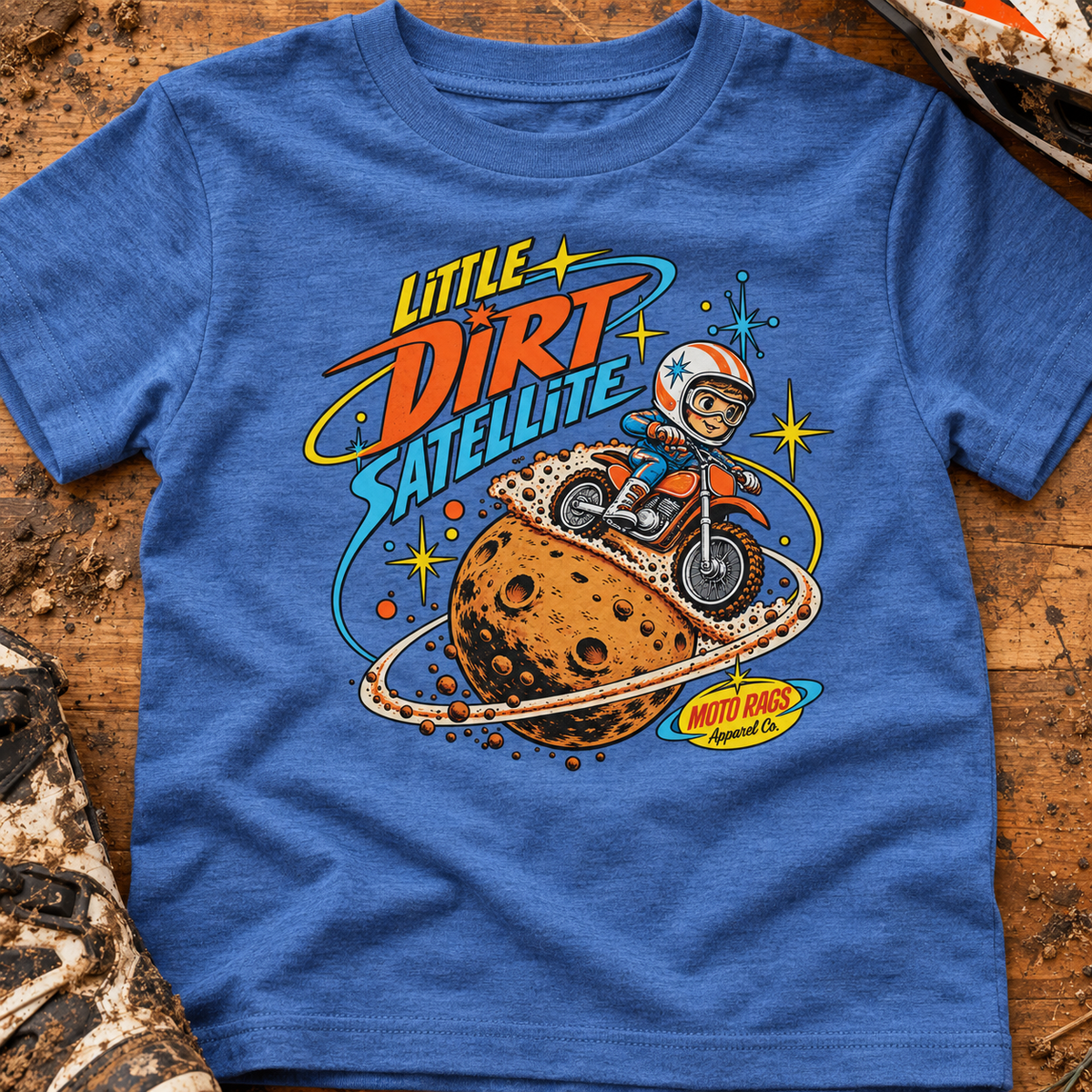 Little Dirt Satellite - Toddlers T-shirt