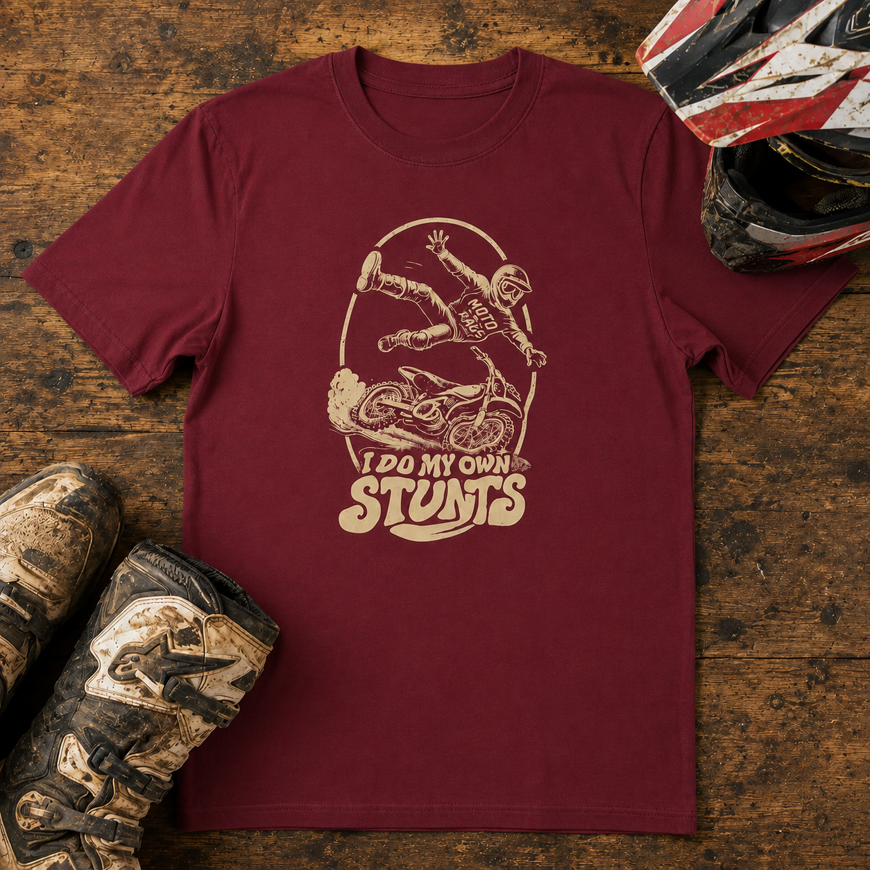 I Do My Own Stunts - Men's t-shirt