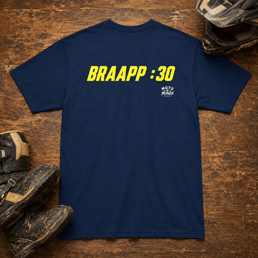What time is it? BRAAPP :30 time! - Men's Tall T-shirt