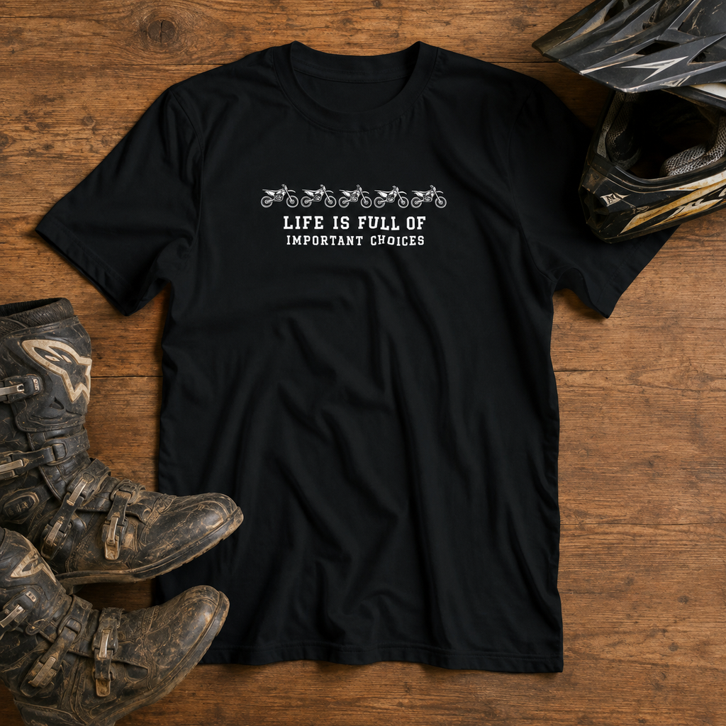 Life is Full of Important Choices - Men's T-Shirt