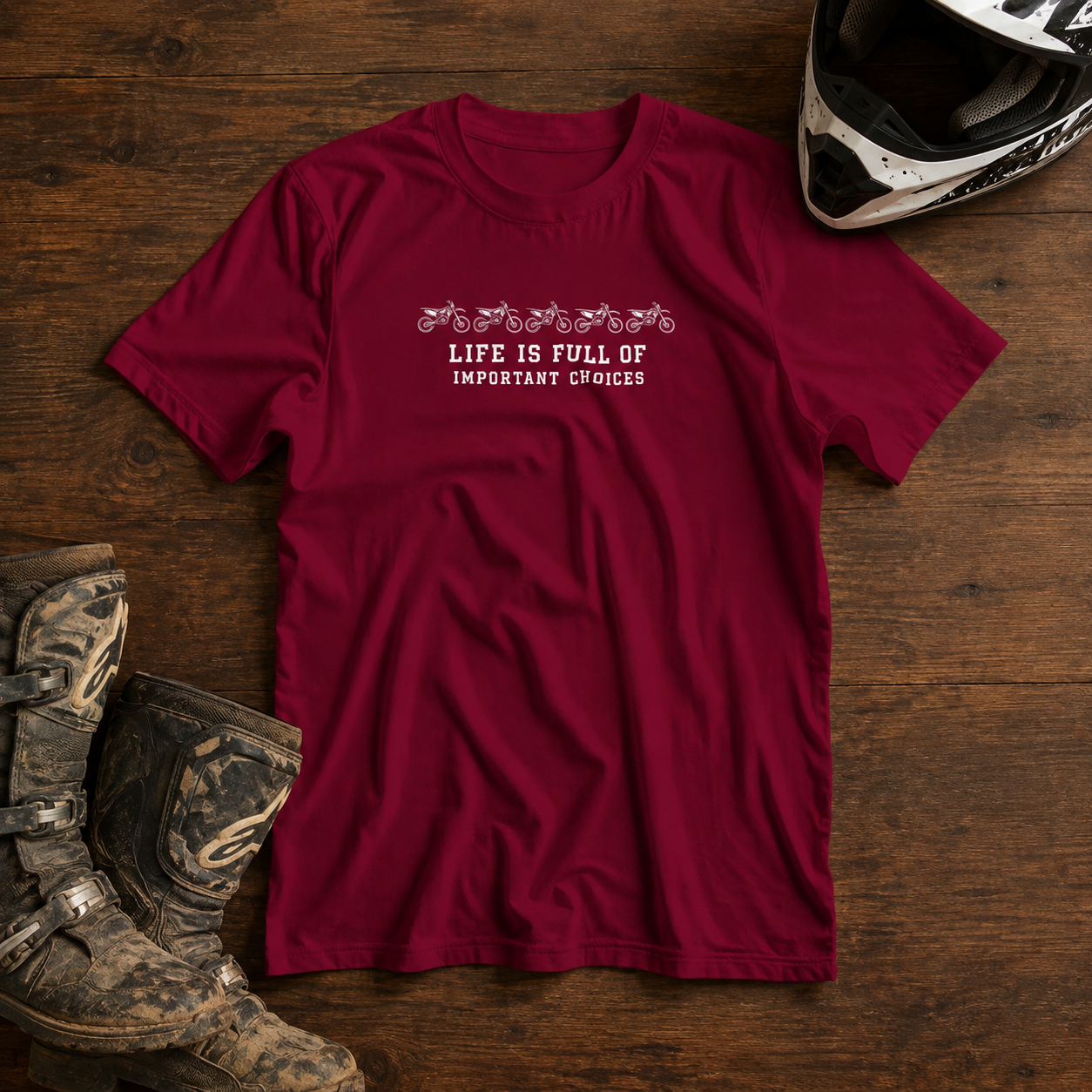 Life is Full of Important Choices - Men's T-Shirt