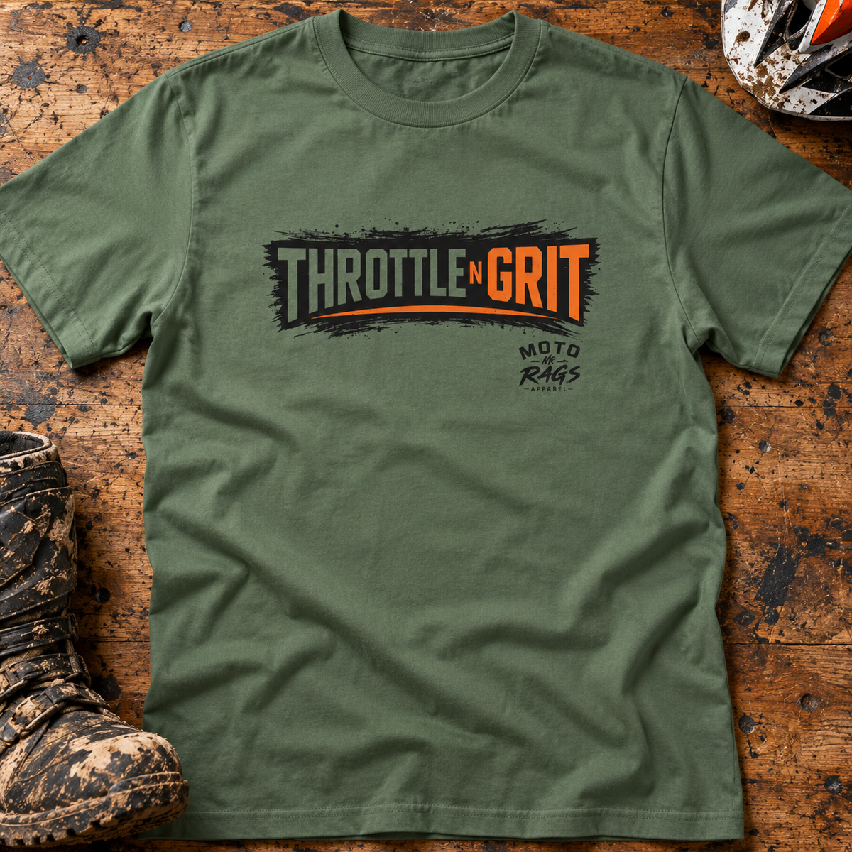 Throttle N Grit - Men's T-shirt