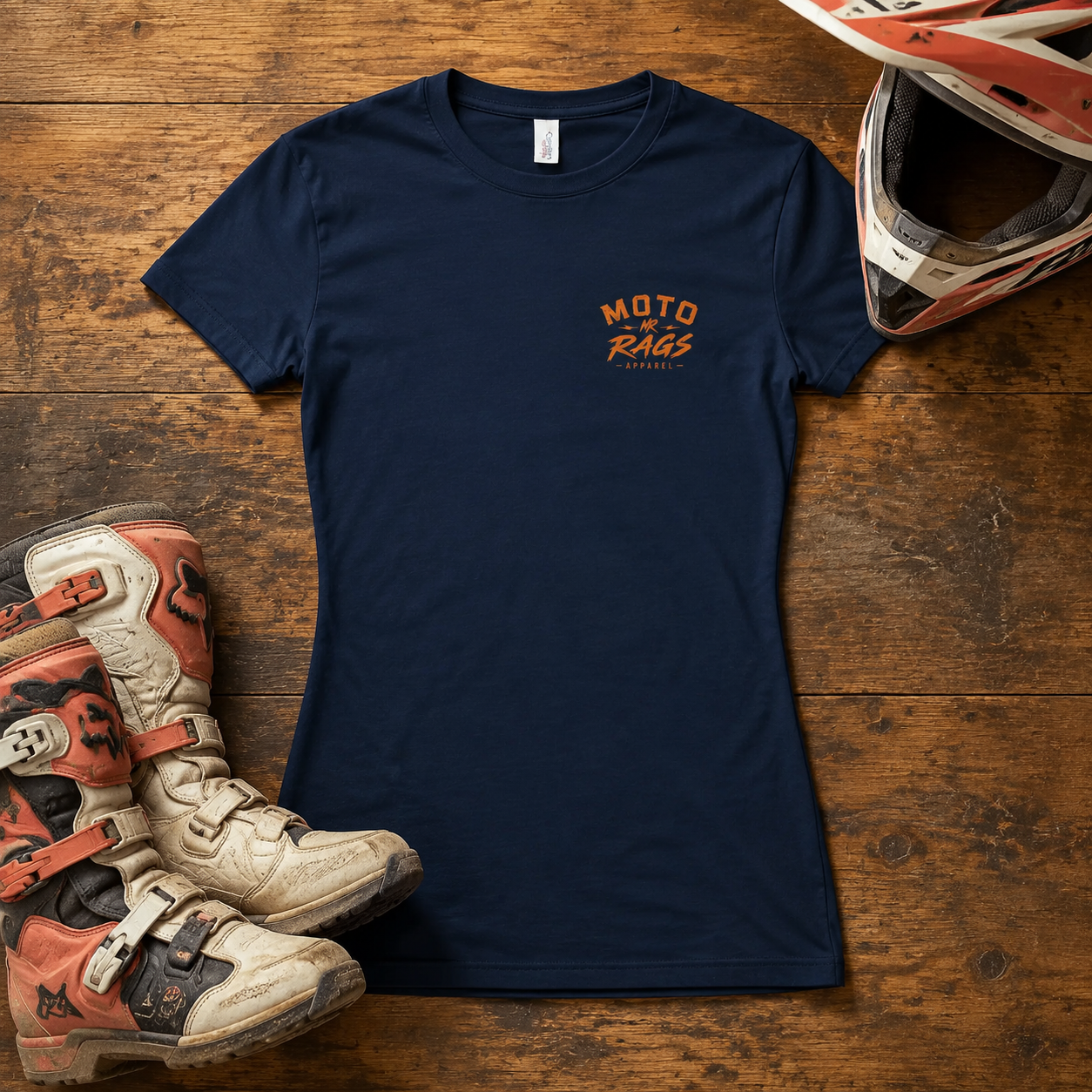 Ride Crash Repeat Women's Tee