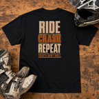Ride Crash Repeat - Men's T-shirt