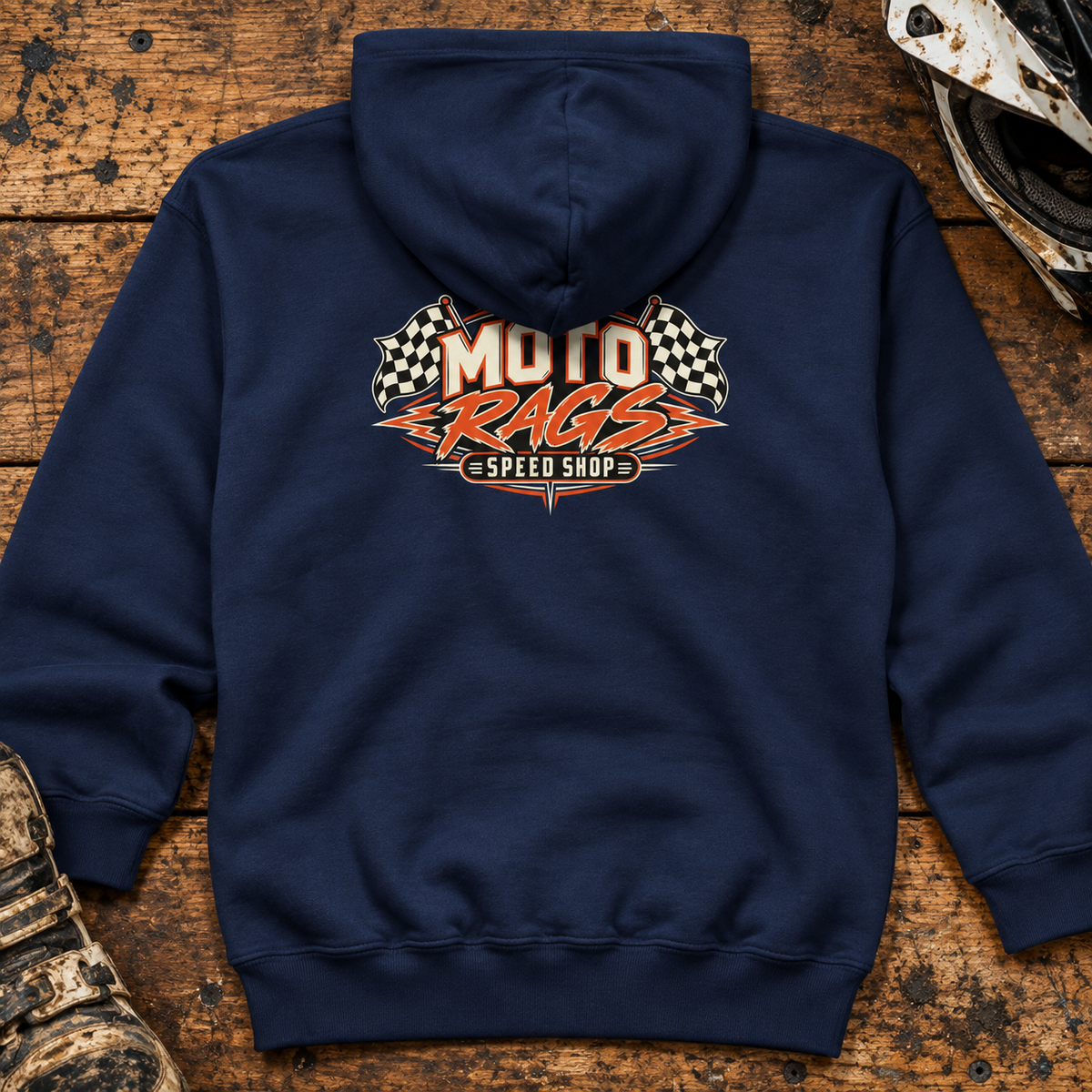 Moto Rags Speed Shop - Kids Hoodie