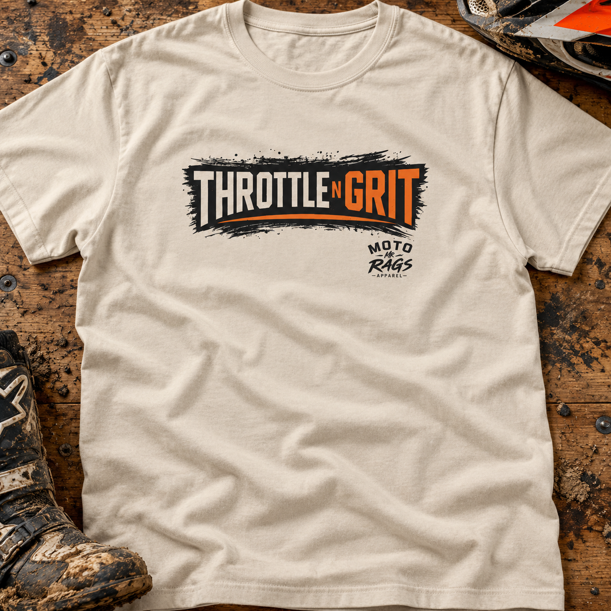 Throttle N Grit - Men's T-shirt