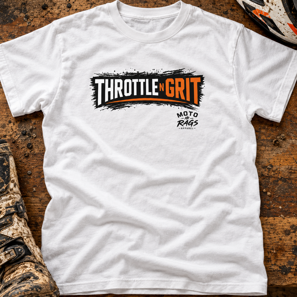 Throttle N Grit - Men's T-shirt
