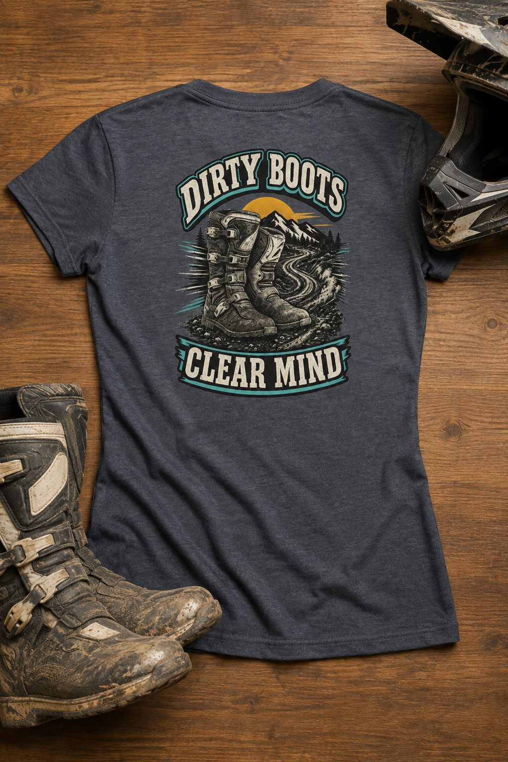 Dirty Boots Clear Mind - Women's T-shirt