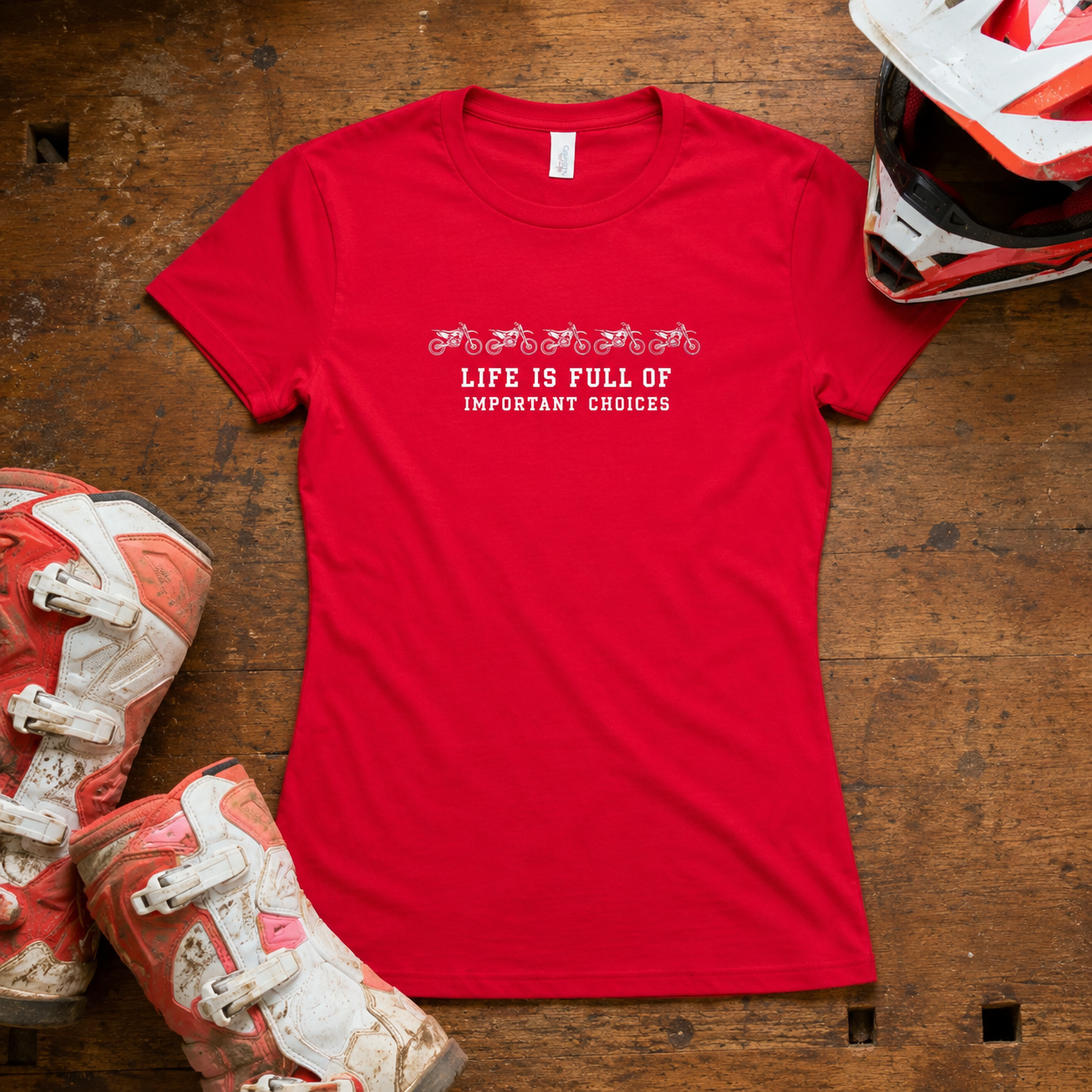 Life is Full of Important Decisions - Women's T-Shirt